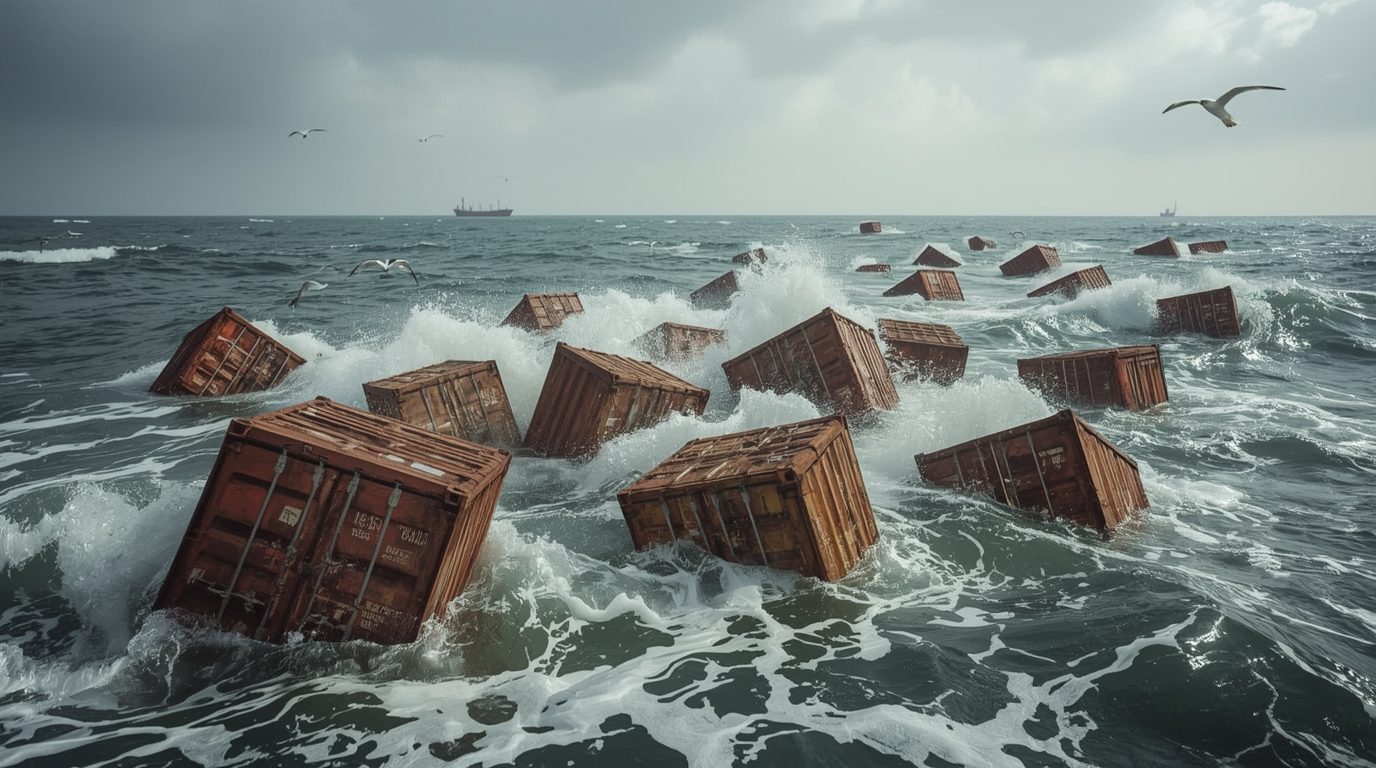 Cargo Container Spill