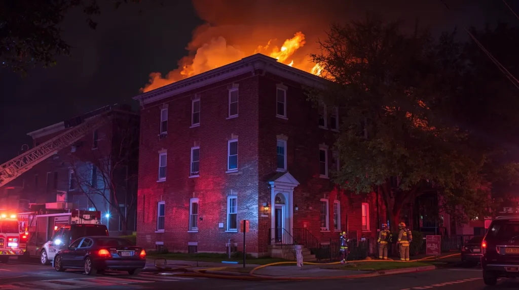 Firefighters Battle Heavy Fire at Dorchester Multi-Family Home